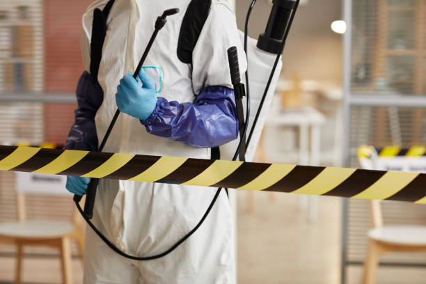 Professional Biohazard Cleanup technician working in Converse, IN